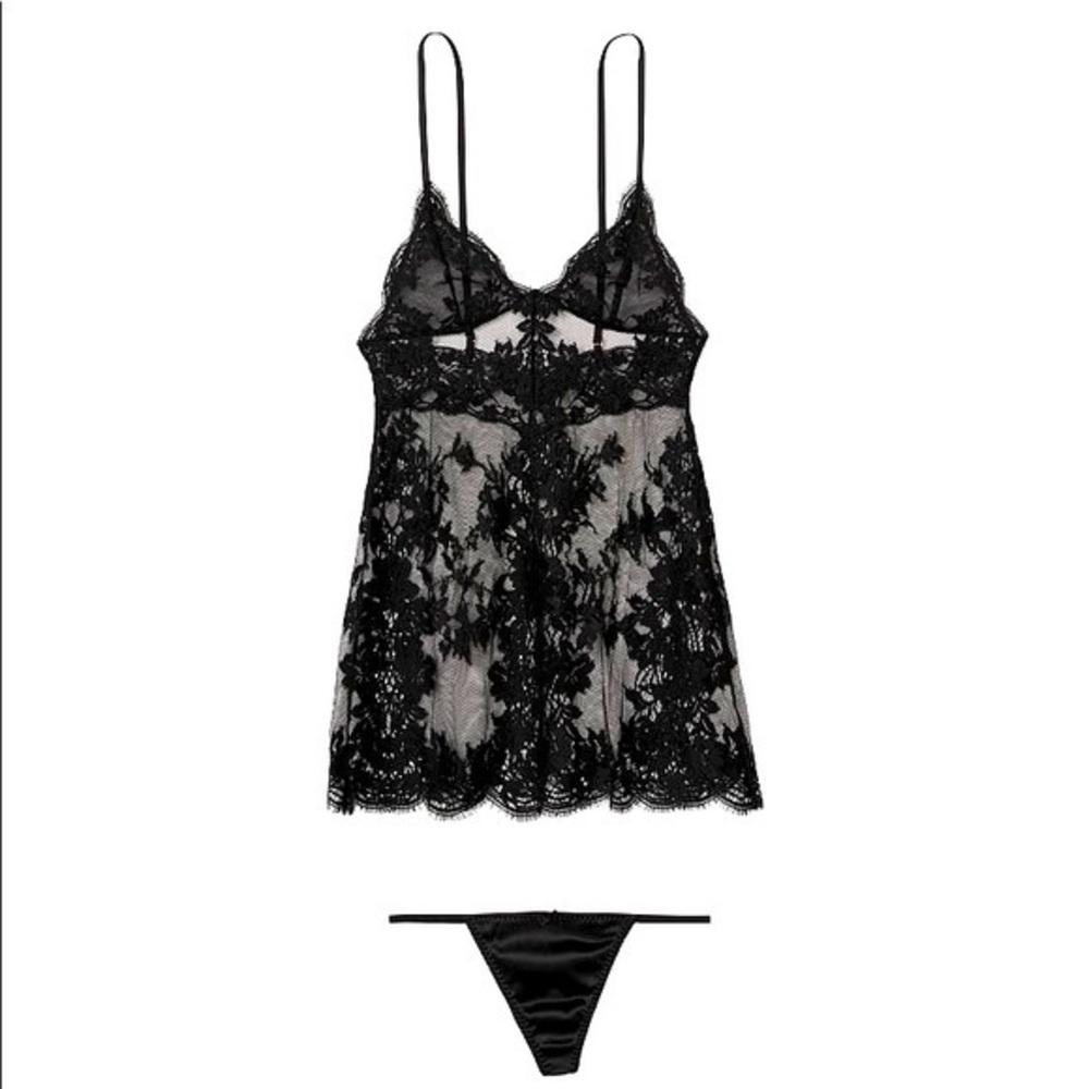 🎉HP🎉 Victoria’s Secret Unlined Stretch Lace Slip (M) - Picture 9 of 9